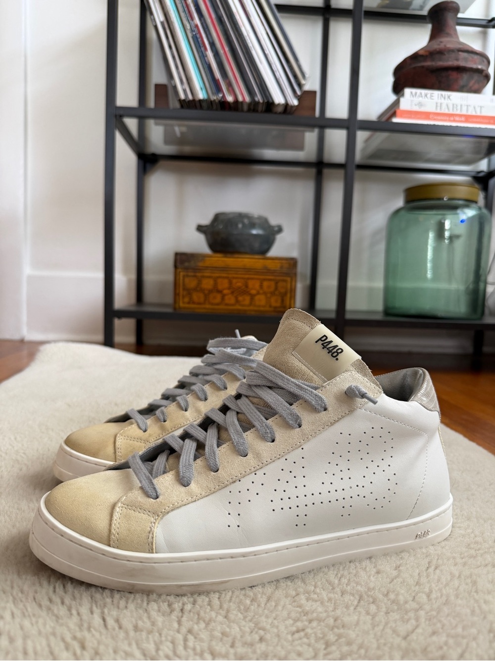 P448 High Top Zipper Sneakers / Women’s EU 41